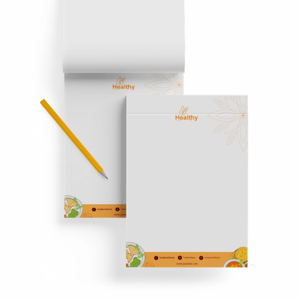 Mini bloquinho personalizado disponível na gráfica em Goiânia - VibePrint.