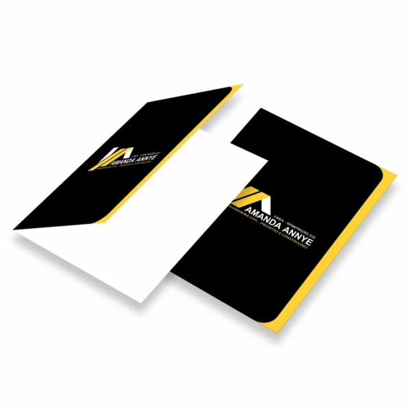Pastas Personalizadas para Documentos de Contrato na Vibeprint em Goiânia
